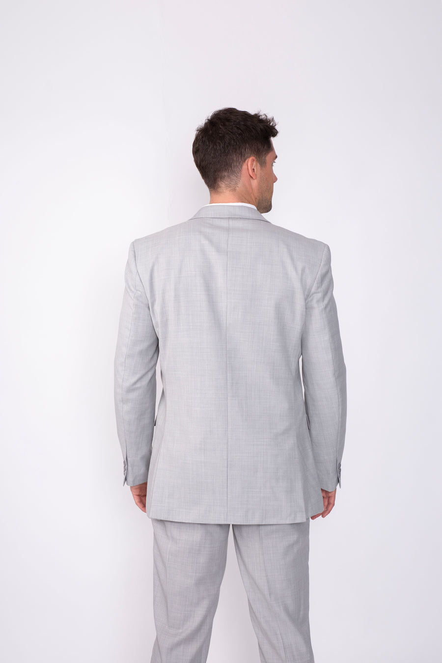 Traje Slim Fit Dos Piezas Gris