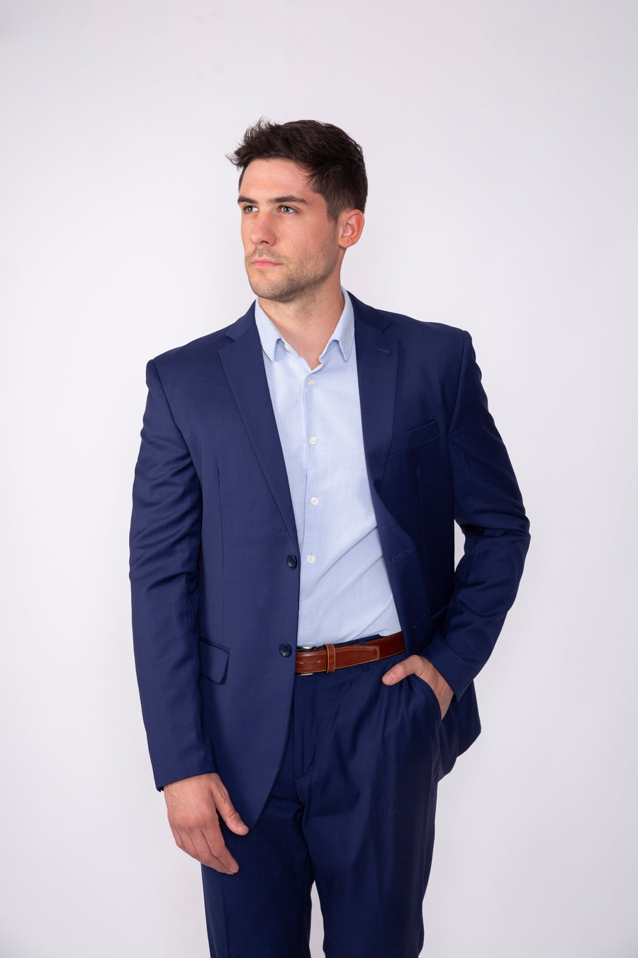 Traje Slim Fit Dos Piezas Azul